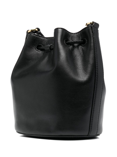 Shop Lauren Ralph Lauren Andie Bucket Bag In Schwarz