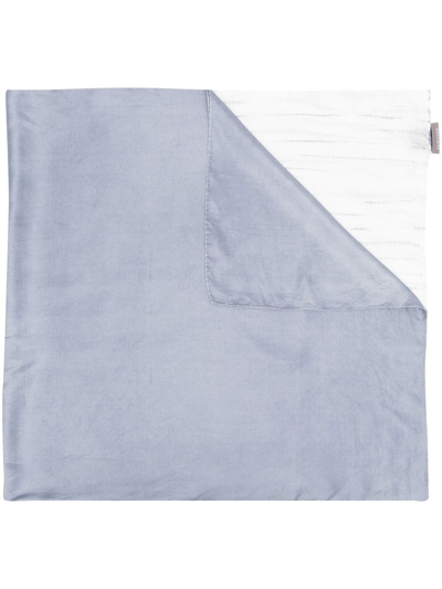 Shop Suzusan Tie-dye Pattern Scarf In Grey