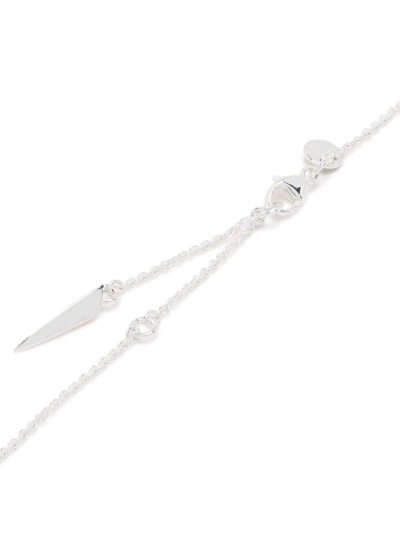 Shop Shaun Leane Sabre Deco Necklace In Silver