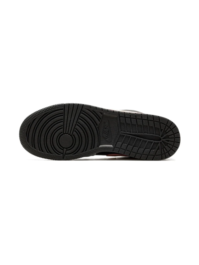 Shop Jordan 1 Low "black Grey Pink" Sneakers