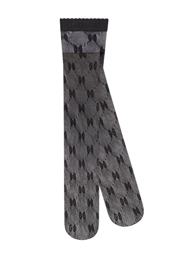 Gucci GG Knit Tights in Black