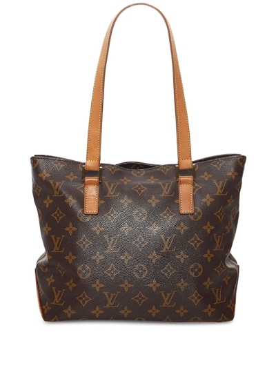 Louis Vuitton Piano Brown Canvas Tote Bag (Pre-Owned)