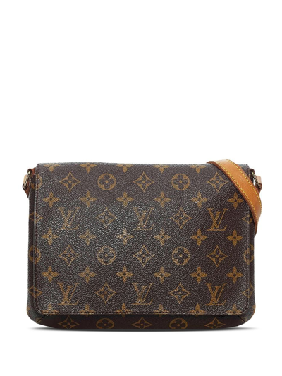 RvceShops Revival, Louis Vuitton 1999 pre-owned monogram Musette Tango  shoulder bag Marrone