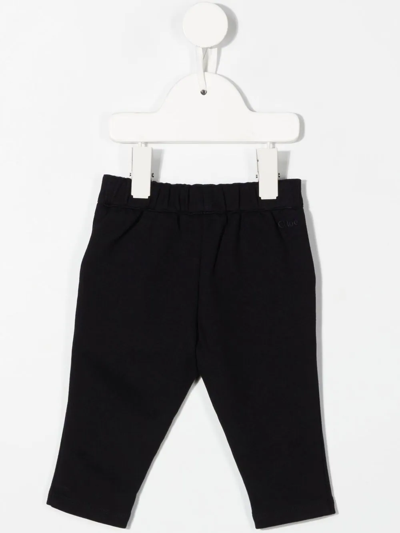 Shop Chloé Straight-leg Casual Trousers In Blue