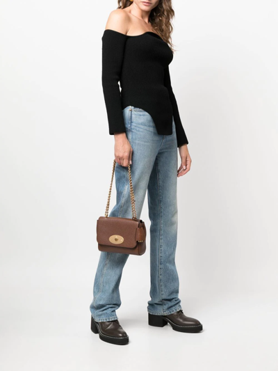 Shop Mulberry Lily Crossbody Bag In Brown