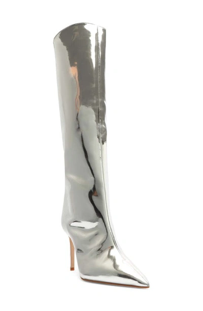 Schutz sales silver boots