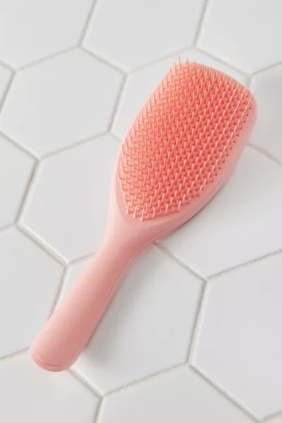 Shop Tangle Teezer The Ultimate Detangler Large Size Brush In Peach At Urban Outfitters