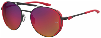 Shop Under Armour Grey Infrared Oval Unisex Sunglasses Ua 0008/g/s 0cax/mi In Gray / Grey