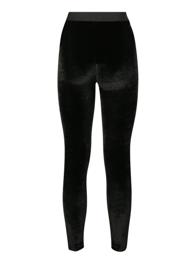Tom Ford Ideal Velvet Leggings For A Comfortable But Elegant Fit In Black
