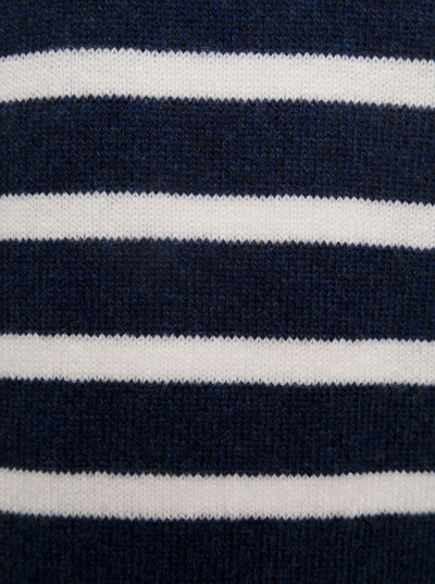 A.P.C. A.P.C MENS STRIPED COTTON AND WOOL PULLOVER 