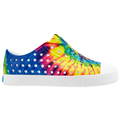 Native Shoes Boys  Jefferson In Blue/yellow/red