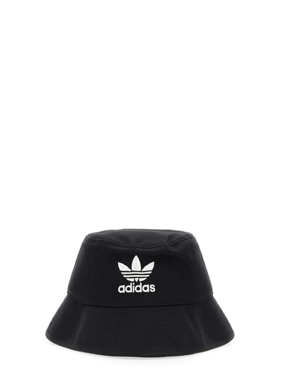 Shop Adidas Originals Bucket Hat In Black