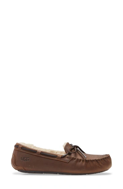Ugg Olsen Moccasin Pure Lined Slipper In Tan