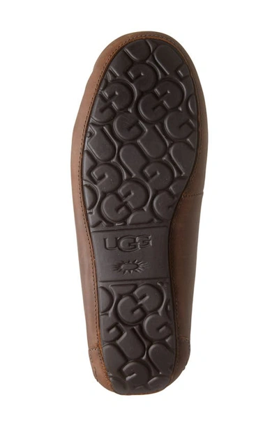 Ugg Olsen Moccasin Pure Lined Slipper In Tan