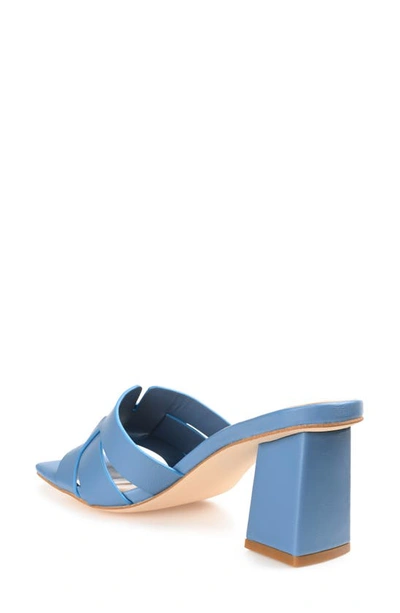 Shop Journee Collection Renatta Mule Sandal In Blue