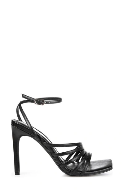 Journee Collection Louella Tru Comfort Foam Heeled Sandal In Black