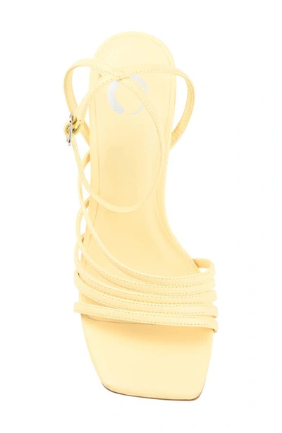 Journee Collection Women's Louella Strappy Stilettos In Yellow