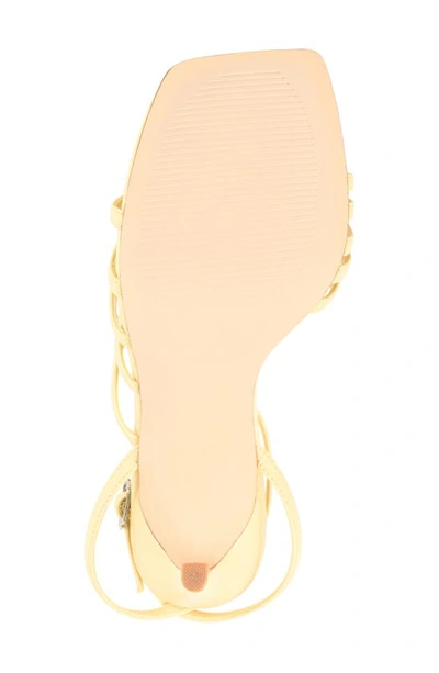 Journee Collection Women's Louella Strappy Stilettos In Yellow