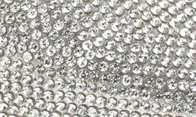 Shop Journee Collection Nysha Rhinestone Embellished Flat In Silver