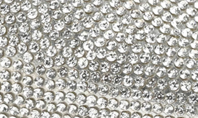 Journee Collection Nysha Rhinestone Embellished Flat In Silver