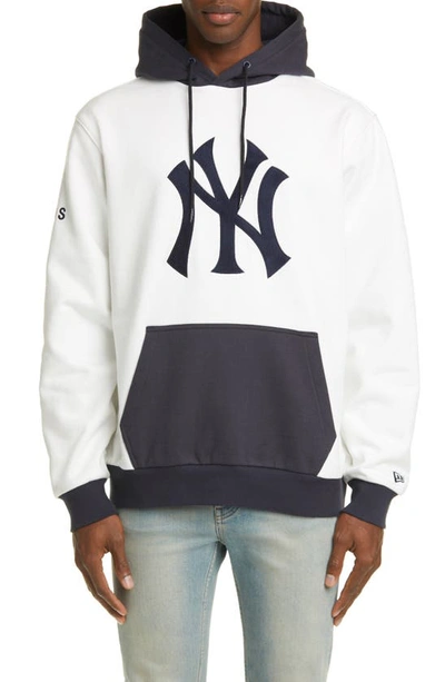Shop New Era Beams X  New York Yankees Hoodie In Off White