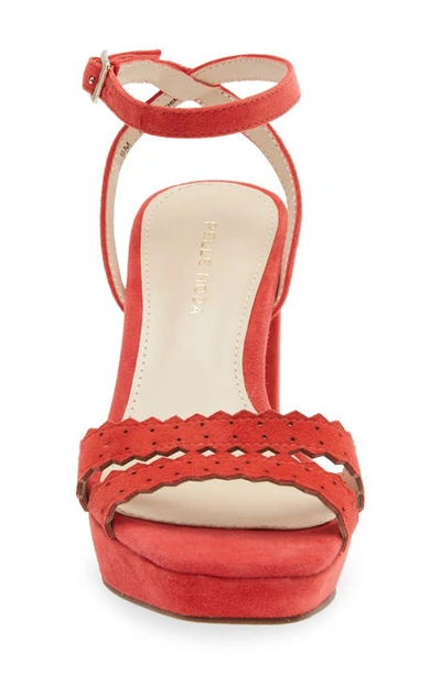 Shop Pelle Moda Ansel Platform Sandal In Flame