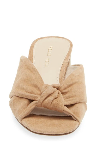 Pelle Moda Tait Slide Sandal In Latte