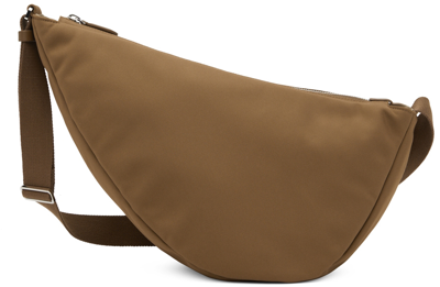 The Row Slouchy Banana Ii Nylon Shoulder Bag In Tpld Taupe Pld