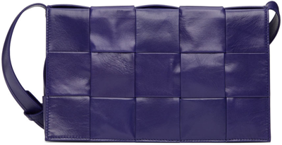 Shop Bottega Veneta Purple Cassette Shoulder Bag In 5101unicorn
