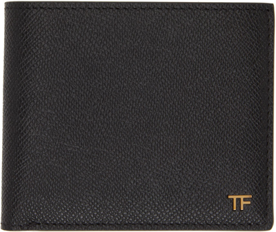 Shop Tom Ford Black Bifold Wallet In U9000 Black