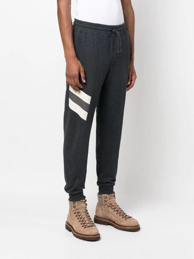 Brunello Cucinelli Drawstring Tracksuit Bottoms In Black