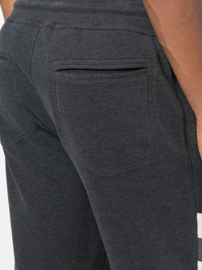 Brunello Cucinelli Drawstring Tracksuit Bottoms In Black