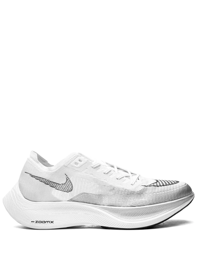 Shop Nike Zoomx Vaporfly Next% 2 ''white/black-metallic Silver'' Sneakers