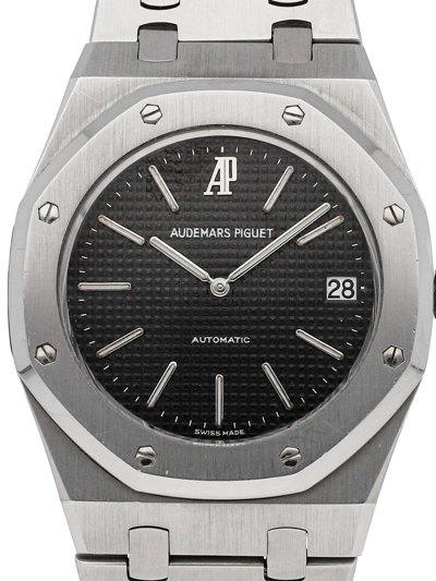 Pre-owned Audemars Piguet 1972-1975  Royal Oak Ultra Thin 39mm In Black