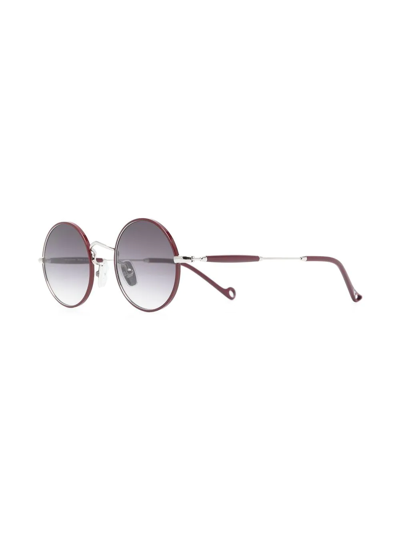 Shop Eyepetizer Quatre Sunglasses In Red