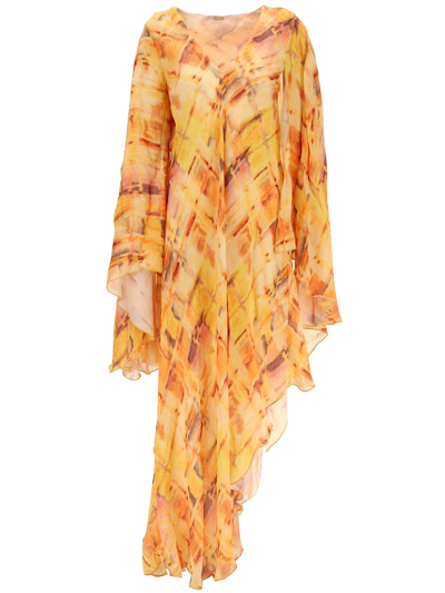 Shop Cult Gaia Shira Kaftan In Orange