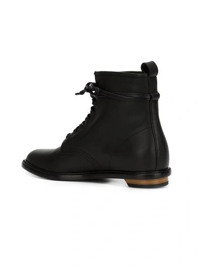 Shop Valas Combat Boots In Black