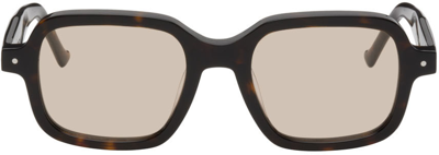 Shop Grey Ant Tortoiseshell Sext Sunglasses In Tortoise/tan