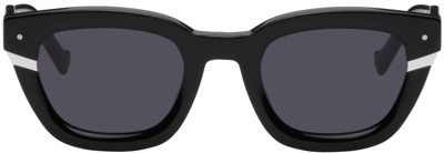 Shop Grey Ant Black Bowtie Sunglasses