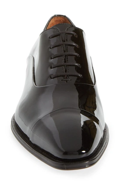 Mezlan Formal Cap Toe Oxford In Black