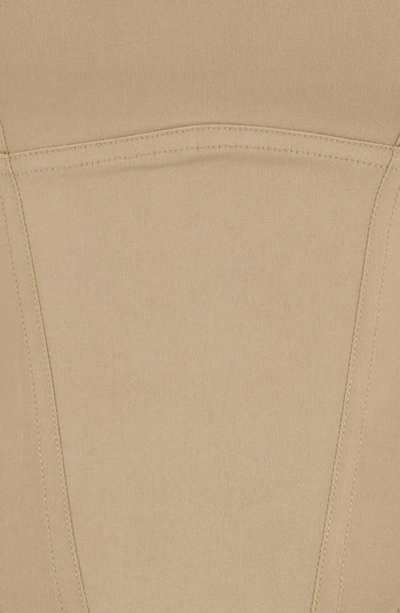 House Of Cb Flavia Sculpting Corset Top In Beige