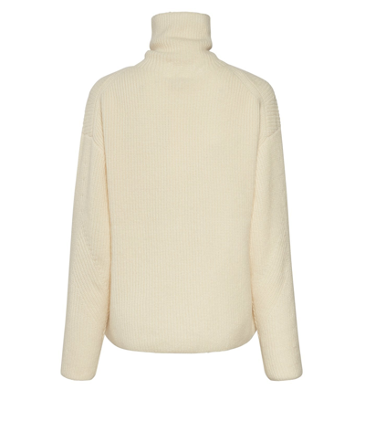 Lapointe Cashmere Silk Turtleneck In Cream