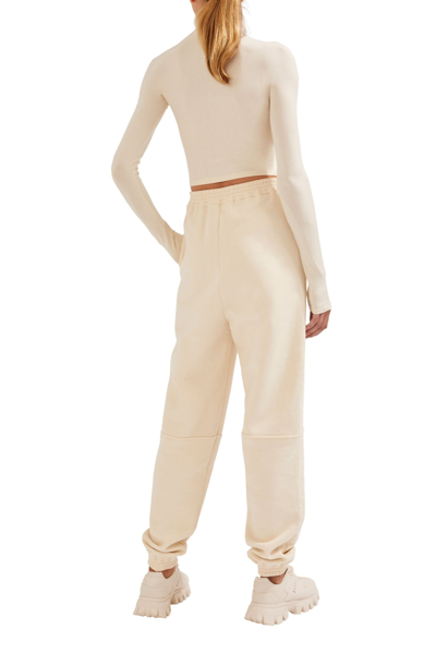 Lapointe Modal Jersey Dolman Tee In Cream