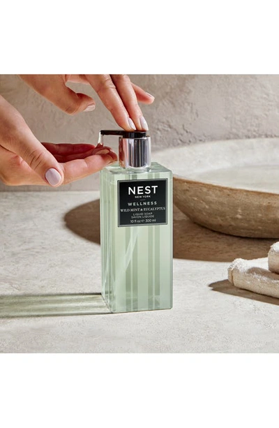 Shop Nest New York Wild Mint & Eucalyptus Liquid Soap