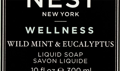 Shop Nest New York Wild Mint & Eucalyptus Liquid Soap