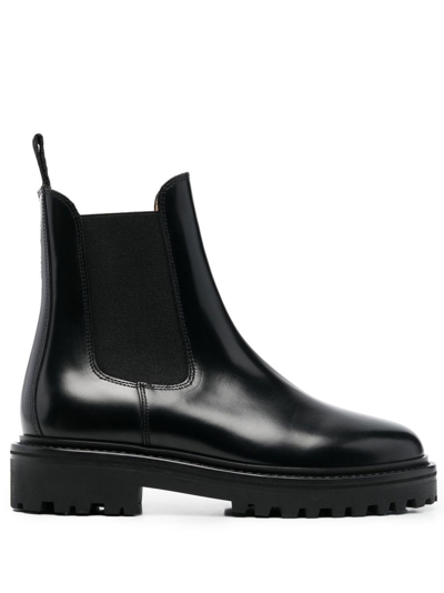 Shop Isabel Marant Castay 30mm Chelsea Boots In Black
