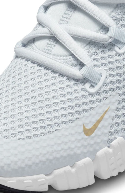 Shop Nike Free Metcon 4 Training Shoe In Pure Platinum/ Gold Coin
