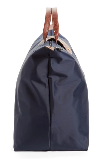 Shop Longchamp X-large Le Pliage Original Travel Bag In Marine