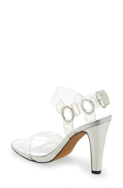 Karl Lagerfeld Cieone Sandal In Clear