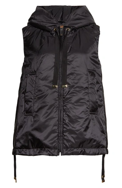 Shop Max Mara Greengo Puffer Vest In Black